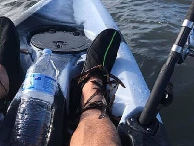 Kayakista que estaba a la deriva grabó los últimos minutos de su vida. Foto: Facebook Jeremy Worthy