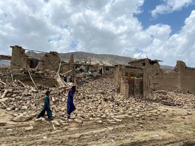 Terremoto en Afganistán. Foto: Getty Images