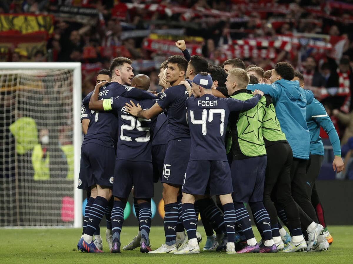 Manchester City se enfrentará al Real Madrid tras derrotar al Atlético en los cuartos de Champions League