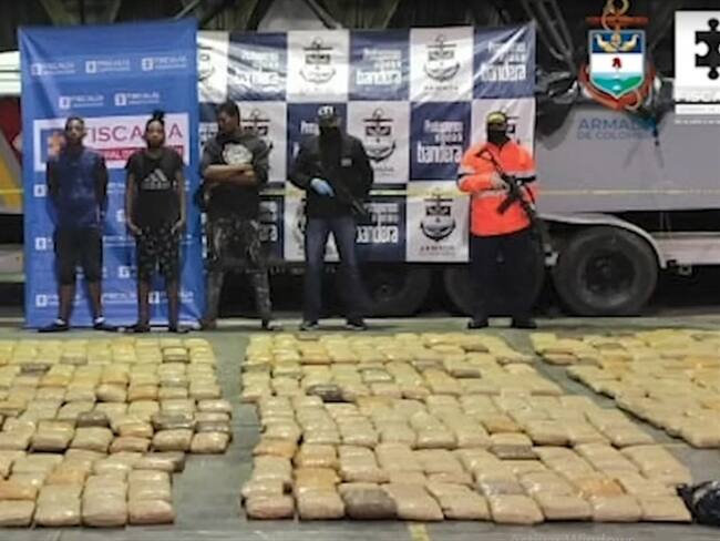 Uniformados del Ejército, la Armada y la Policía participaron en las operaciones . Foto: Fiscalía