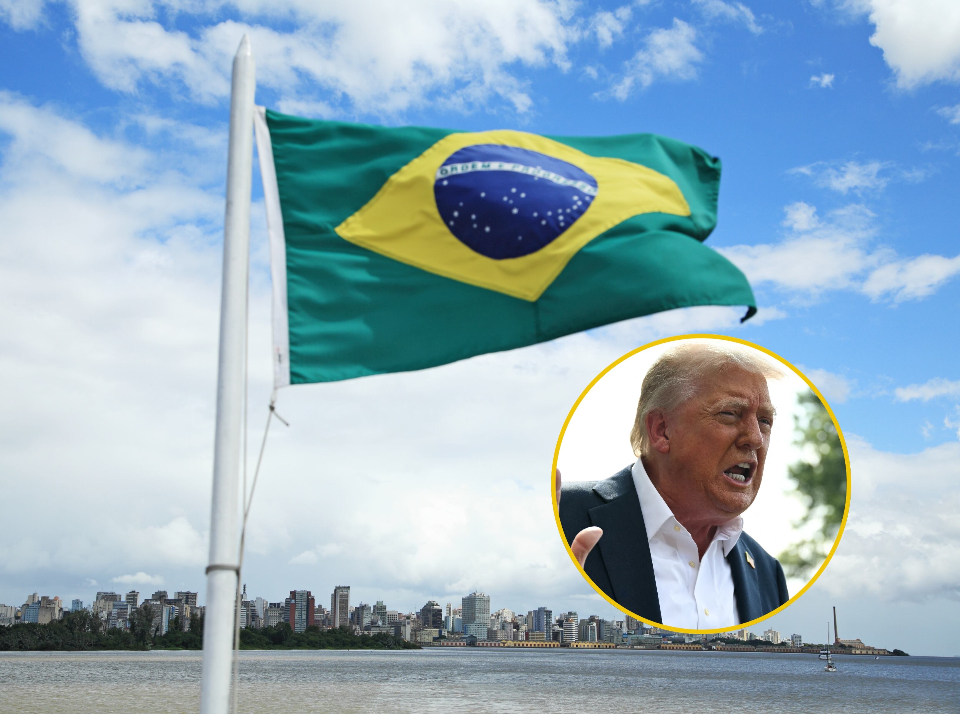 Río de Janeri. FOTO: Getty Images. // Donald Trump. FOTO: ANDREW CABALLERO-REYNOLDS/AFP via Getty Images