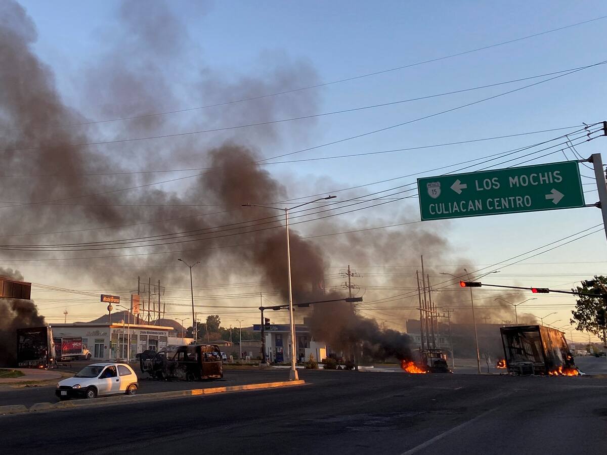 Civiles armados y tiroteos tras captura del hijo del ‘Chapo’ Guzmán en México