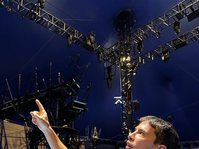 Carlos Santanilla, el colombiano que triunfa en el Circo del Sol