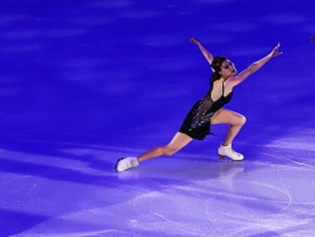 La patinadora colombiana que participará en los Juegos Olímpicos de Invierno