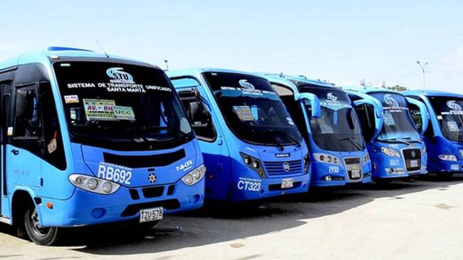 Transporte público en Santa Marta/ Alcaldía