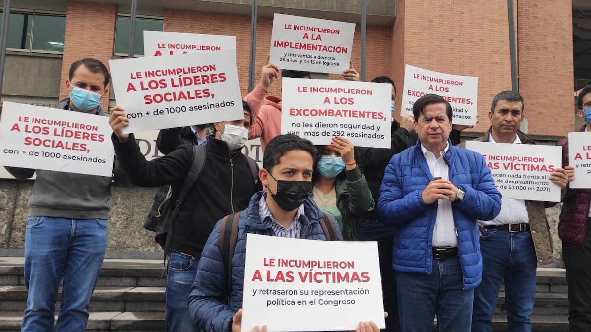 Cristo interpone acción judicial para que el Gobierno cumpla el Acuerdo de Paz