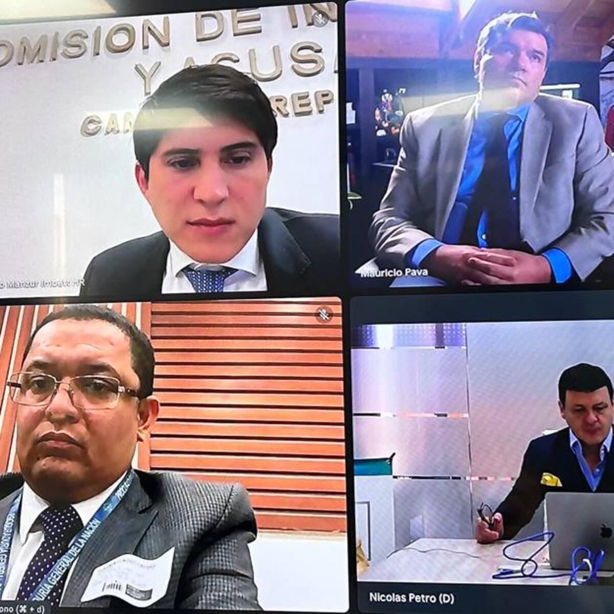 Nicolás Petro condicionó declaración ante Comisión de Acusación: se aplazó la diligencia