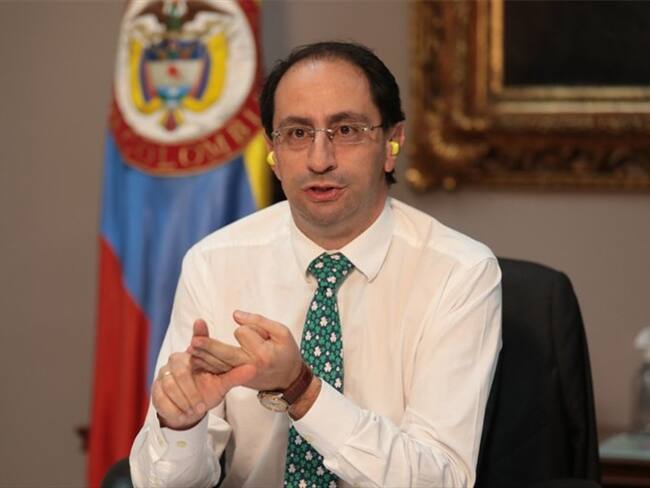 José Manuel Restrepo, ministro de Hacienda. Foto: Colprensa