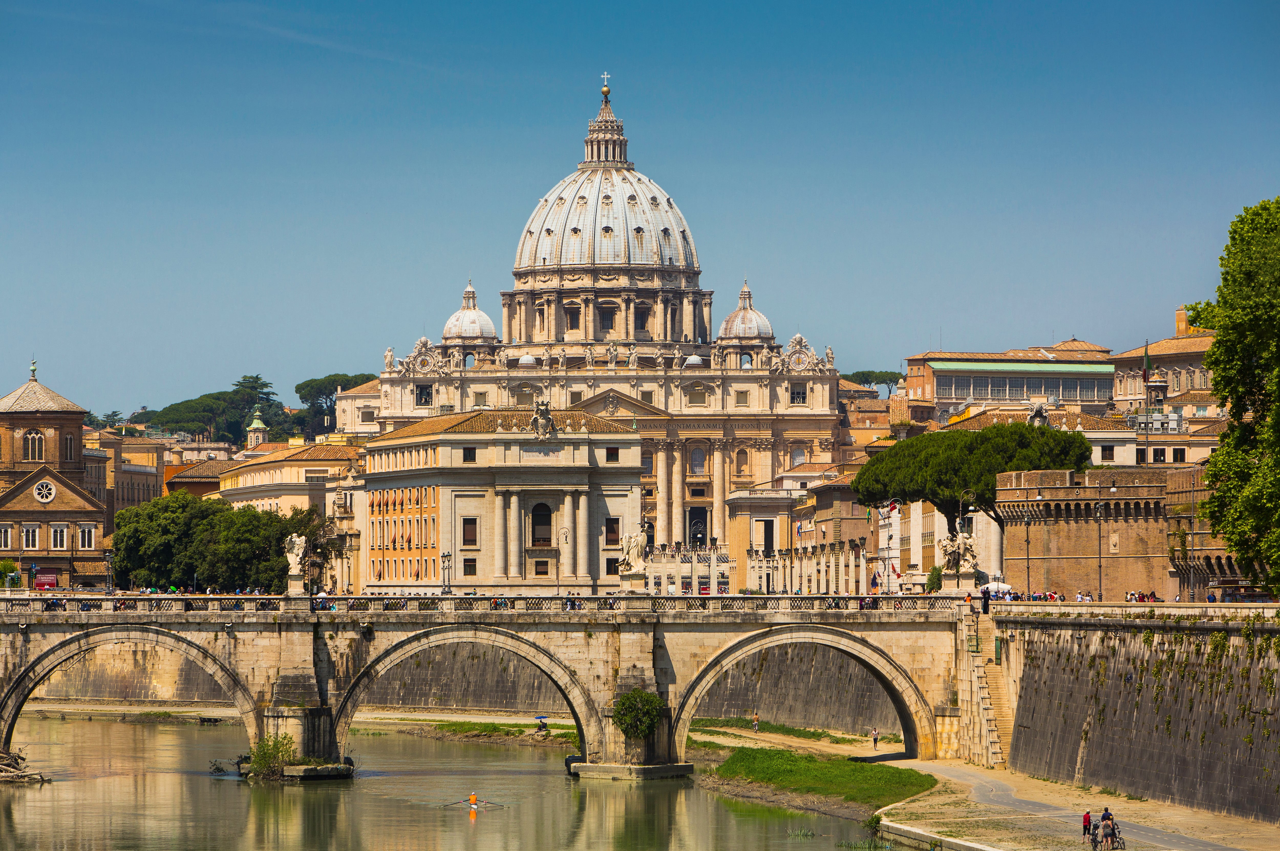 Ciudad del Vaticano, Estado más pequeño del mundo. Foto:  Laurie Chamberlain vía Getty Images. 