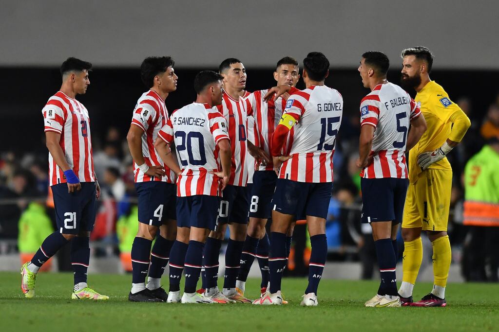 Selección de Paraguay. Foto: Marcelo Endelli/Getty Images