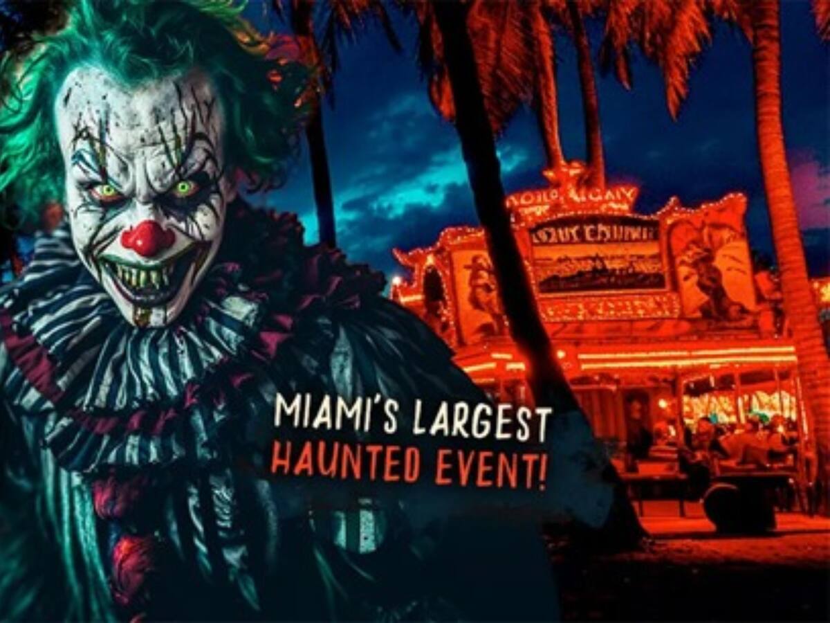 Las casas embrujadas de Miami, regresan a Jungle Island para la época de las brujas