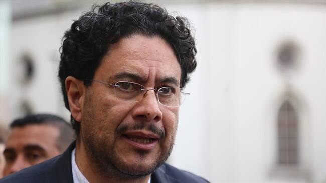 Senador Iván Cepeda. Foto: Colprensa - Álvaro Tavera