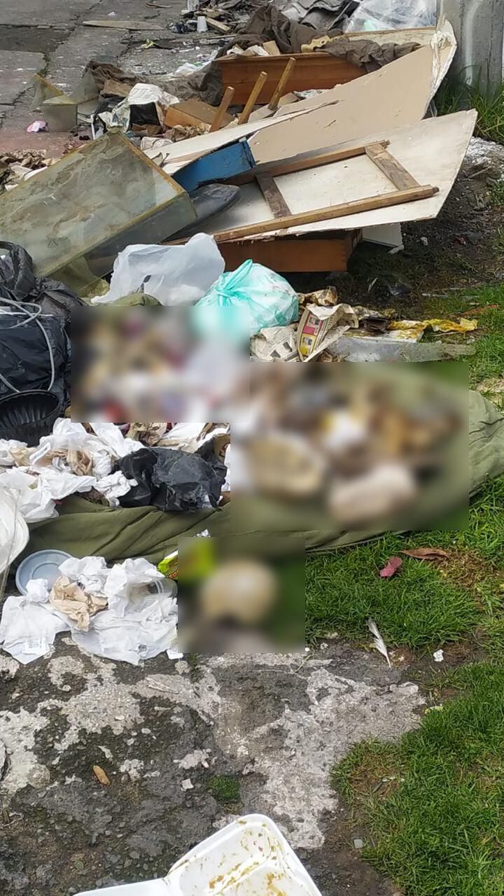 Restos óseos encontrados en Bogotá habrían sido sacados de un cementerio. Foto: Cortesía Policía
