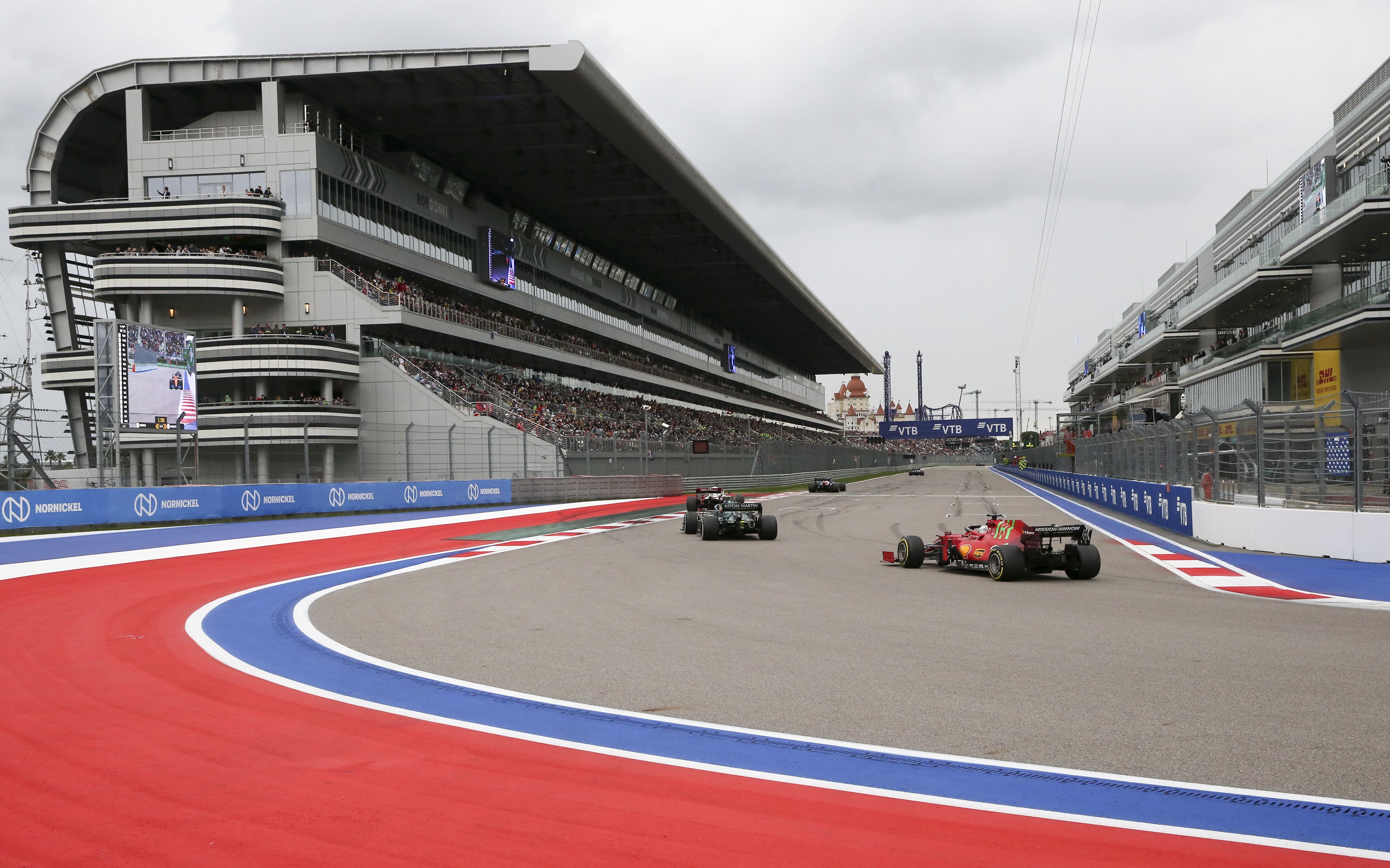 Foto de referencia del Gran Premio de Rusia de la Fórmula 1 que se celebró en 2021. (Photo by Sergei Fadeichev\TASS via Getty Images)