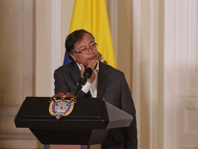 Gustavo Petro, presidente de Colombia.  (Colprensa - Álvaro Tavera)