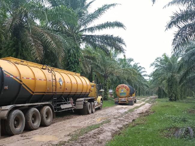 Continúan secuestrados cuatro conductores y sus vehículos en el municipio de Tibú- Cortesía