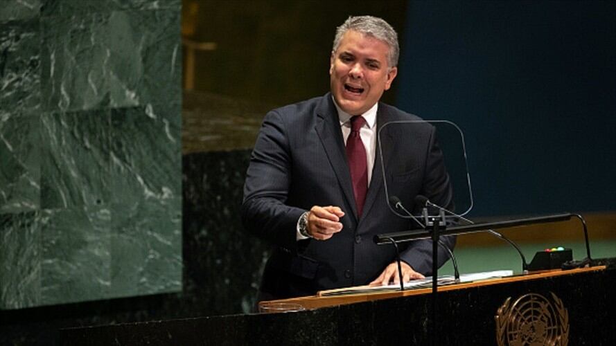 Duque denuncia centros de entrenamiento para explosivistas en Venezuela . Foto: Getty Images