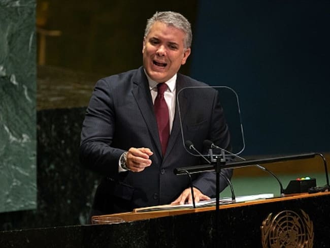 Duque denuncia centros de entrenamiento para explosivistas en Venezuela . Foto: Getty Images