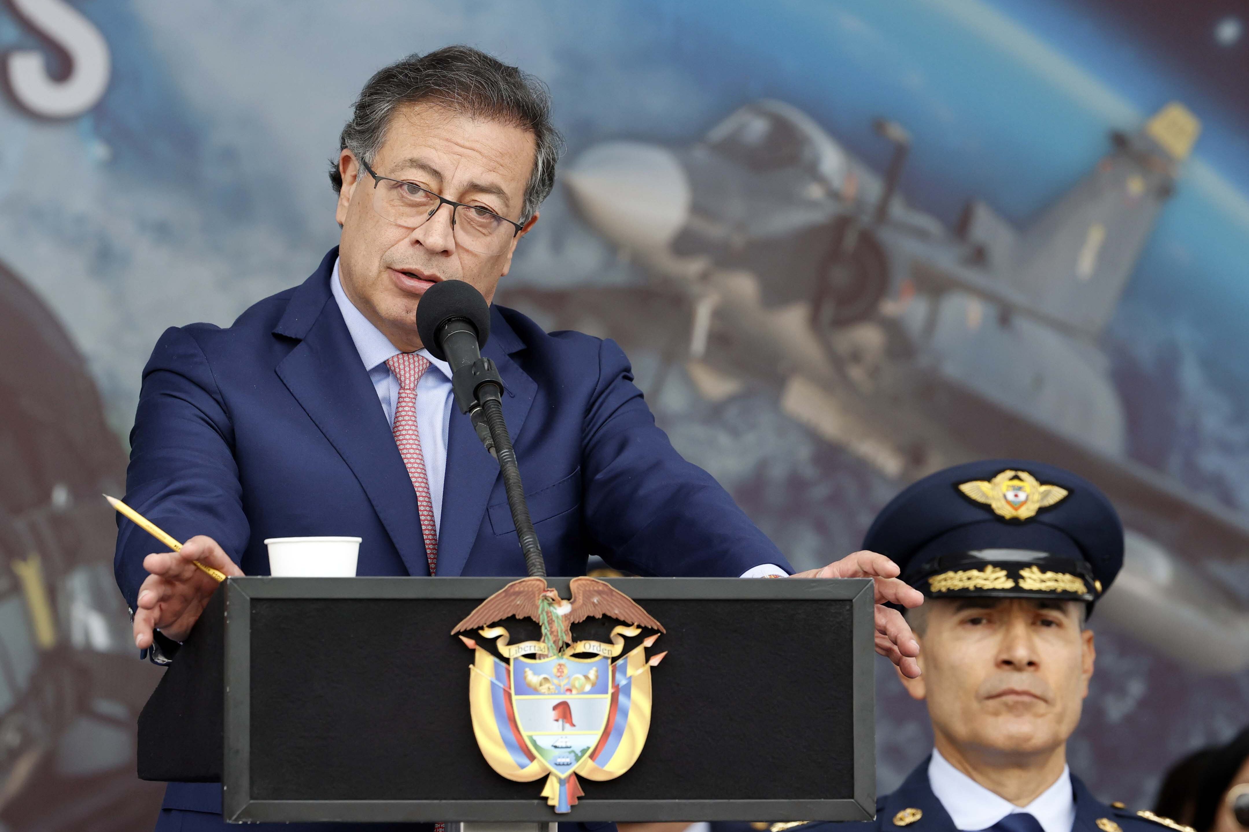 El presidente de Colombia, Gustavo Petro. Foto: EFE.