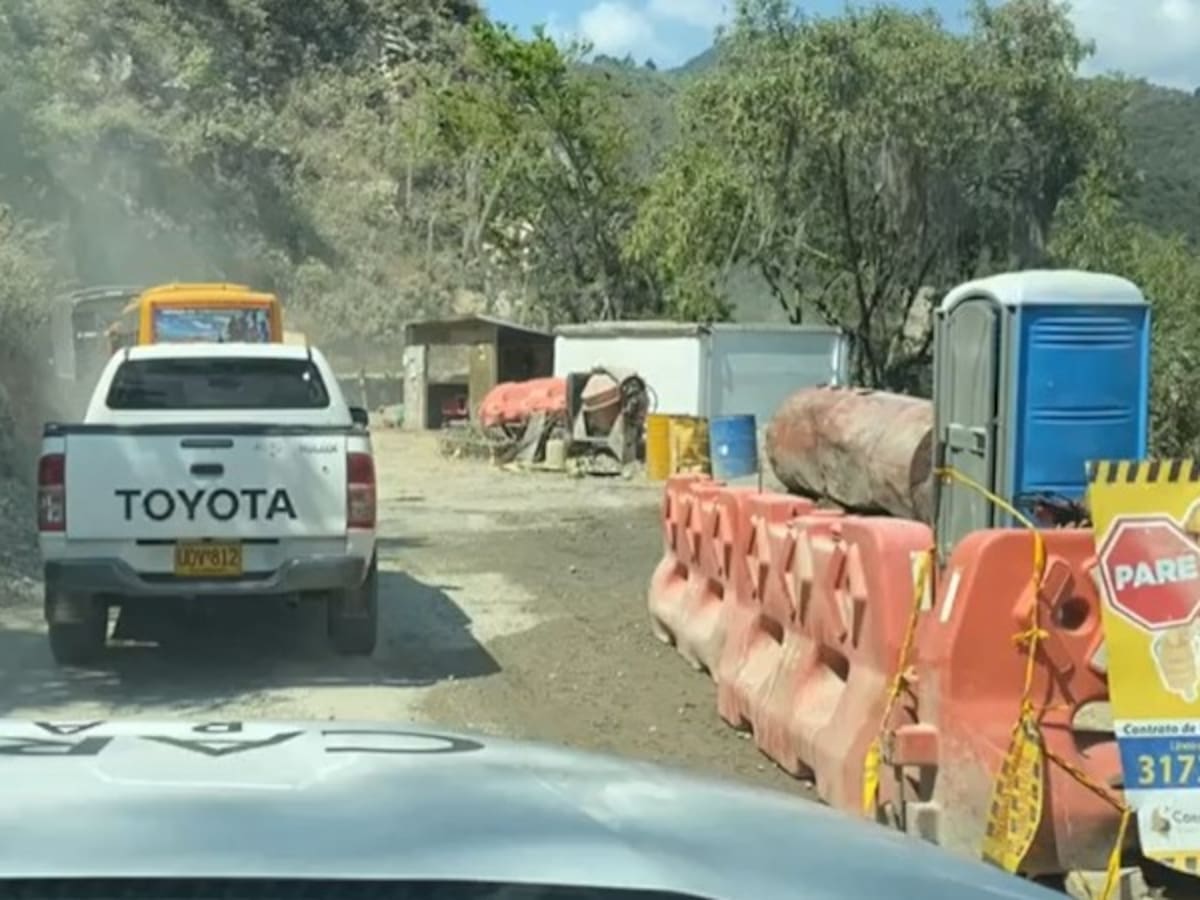 Suspendidas obras en la vía Curos - Málaga