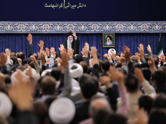 Iraníes en las calles de Teherán. I Foto: EFE/EPA.