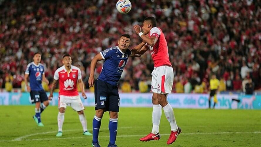Imagen de referencia Millonarios vs Santa Fe. Foto: Colprensa