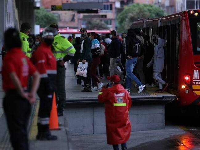 Accidente en Transmilenio / imagen de referencia. Foto: Colprensa