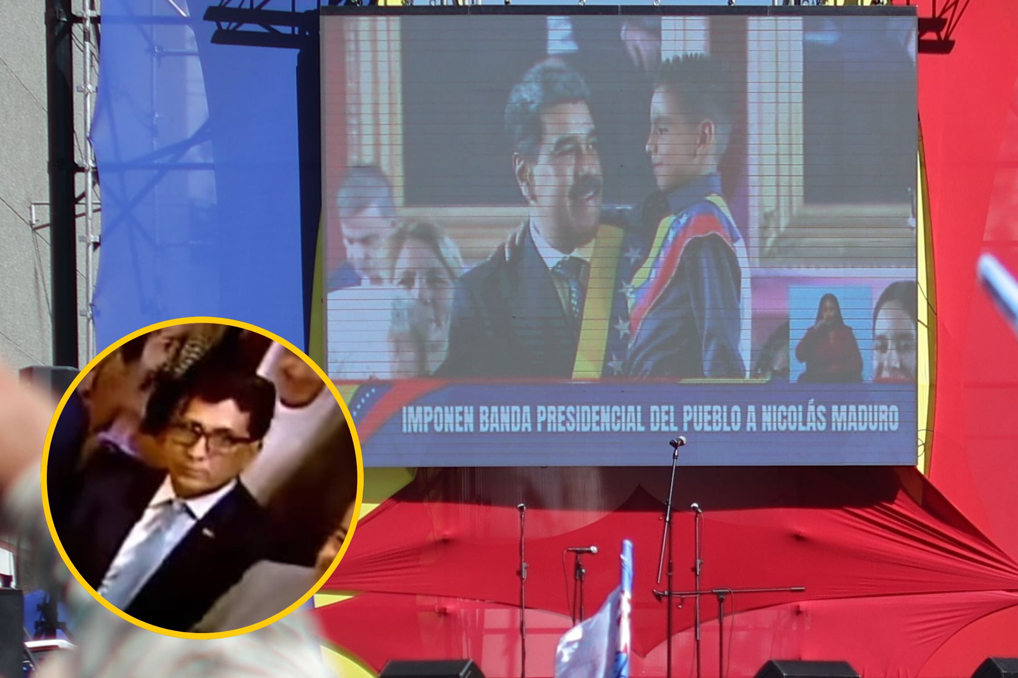 Embajador Rengifo asistió a juramentación de Maduro en Venezuela: así fue el saludo