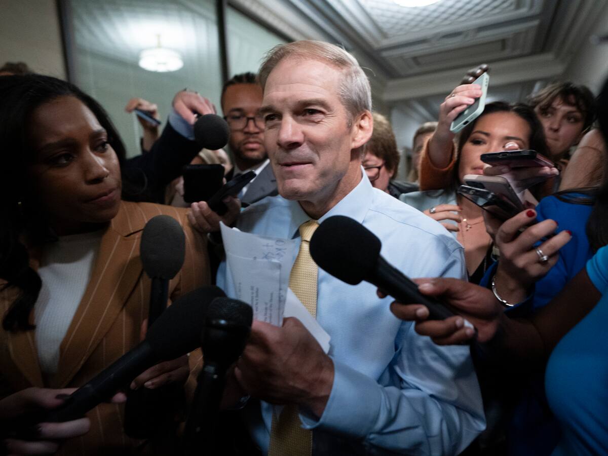 Republicanos eligen a Jim Jordan como su candidato para liderar la Cámara Baja de EE.UU.