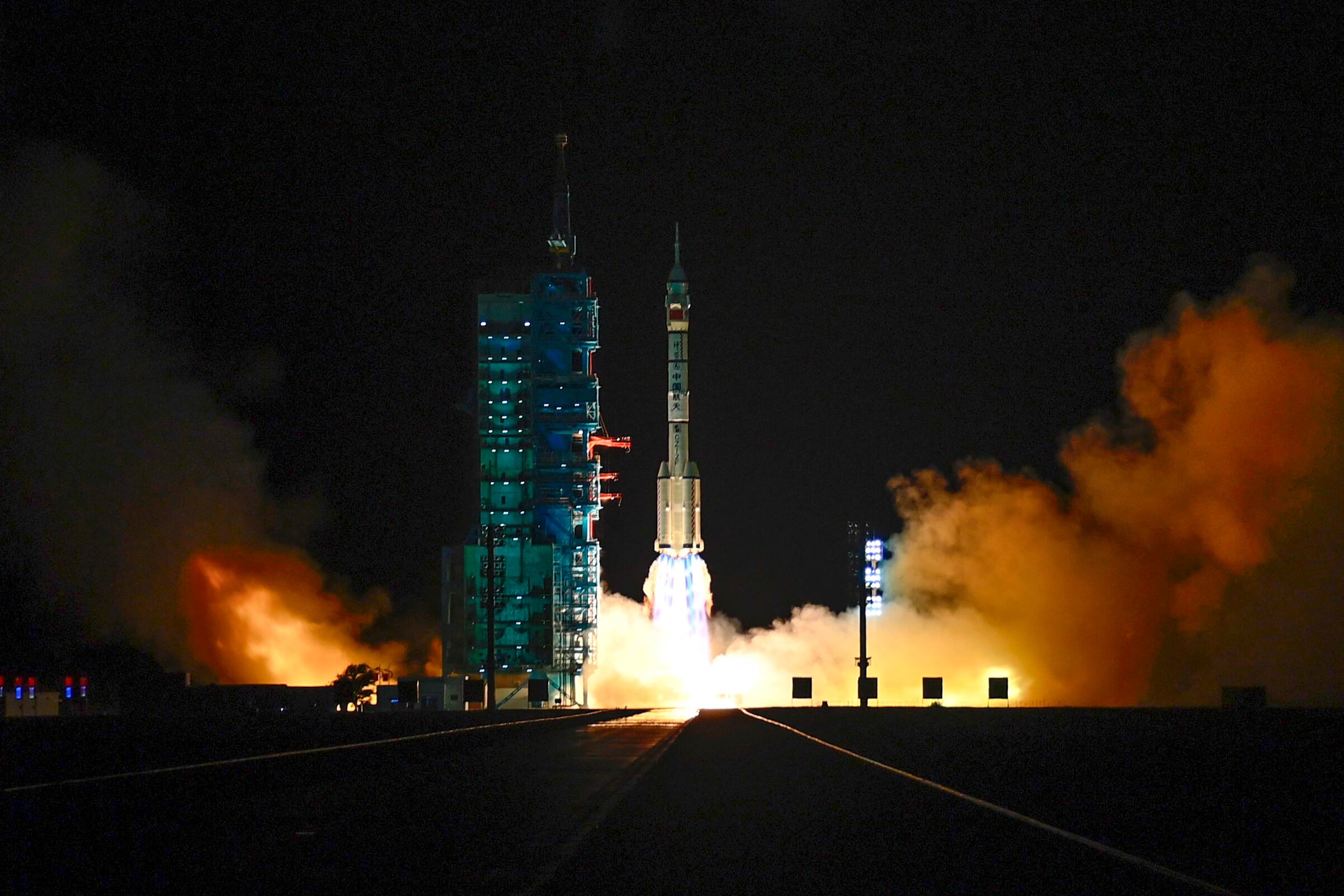 Shenzhou-19 FOTO: ADEK BERRY/AFP via Getty Images