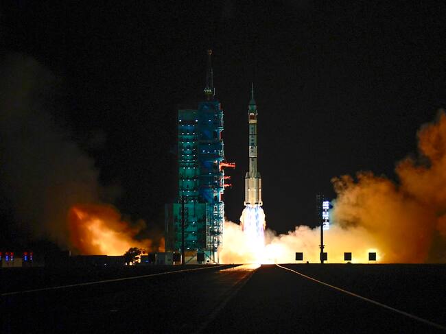 Shenzhou-19 FOTO: ADEK BERRY/AFP via Getty Images