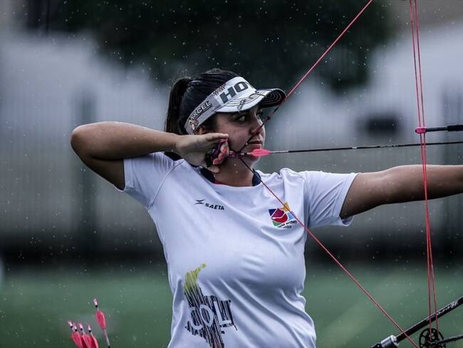 Sara López ha ganado tres medallas de oro en el mundial de tiro con arco