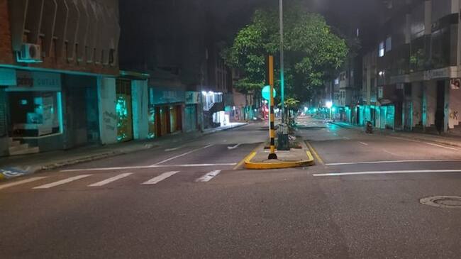 Toque de queda Santander . Foto: suministrada.