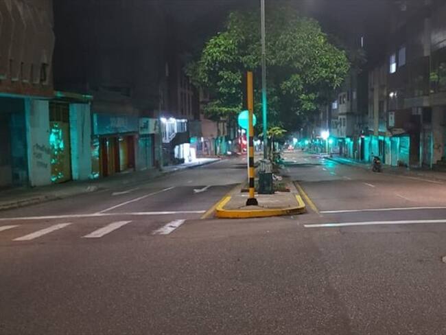 Toque de queda Santander . Foto: suministrada.