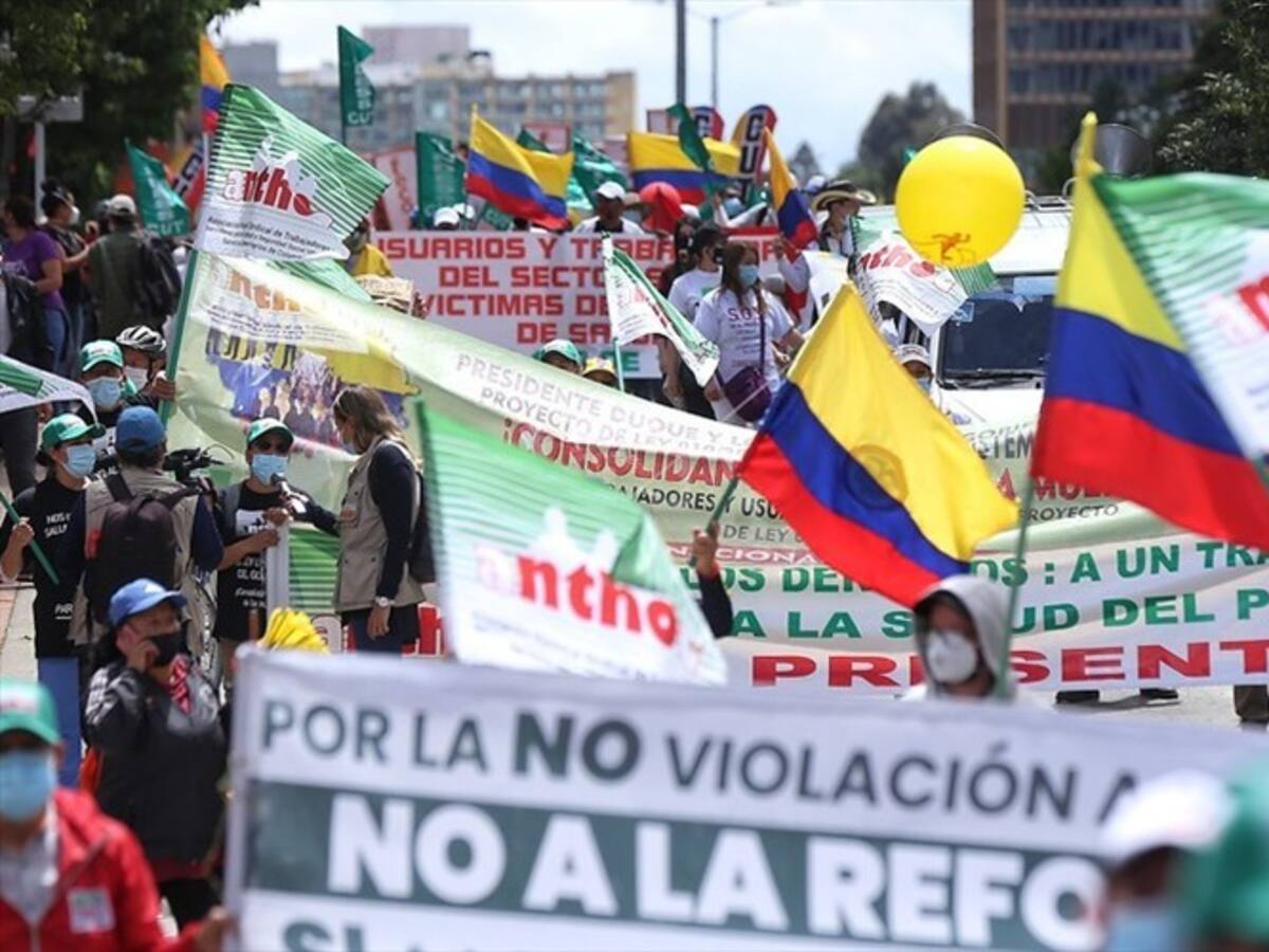 Avanzan las manifestaciones en el marco del Paro Nacional