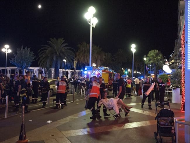 Ataque en Niza. Foto: Agencia EFE