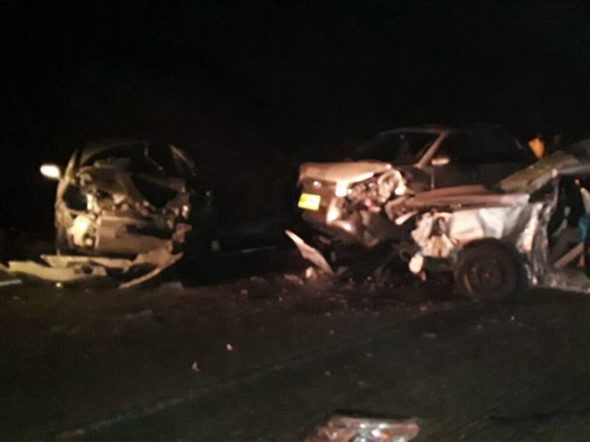 Choque en la vía entre Cartagena y Barranquilla deja tres personas muertas y tres heridas