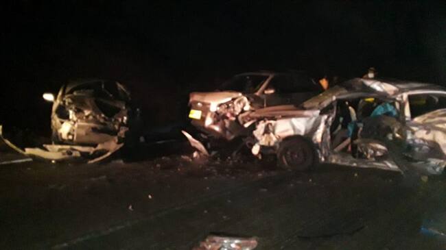 Las personas que resultaron heridas fueron trasladadas a clínicas de Cartagena. Foto: Cortesía