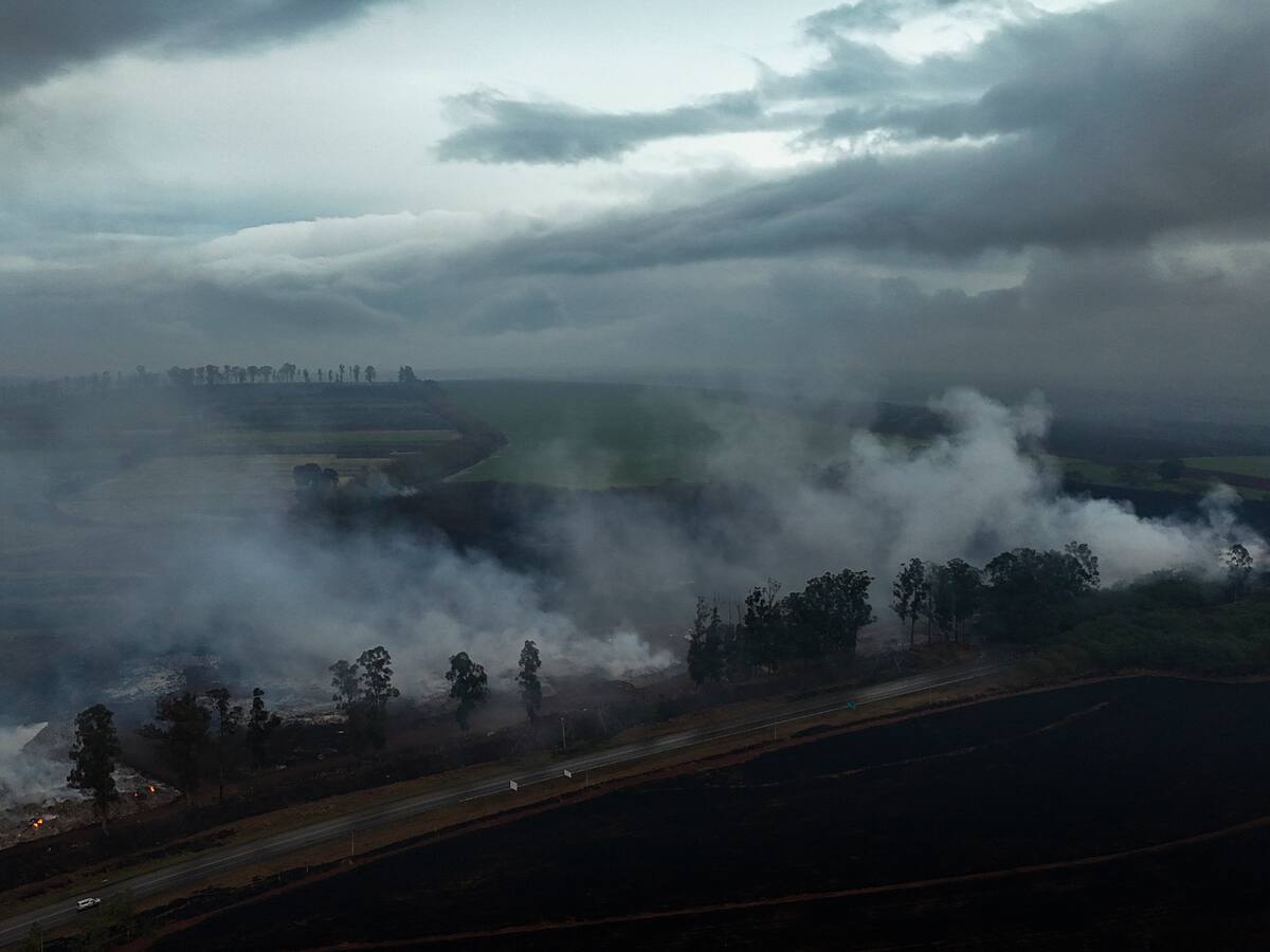 Declaran estado de emergencia en Sao Paulo por incendios que dejan al menos dos muertos