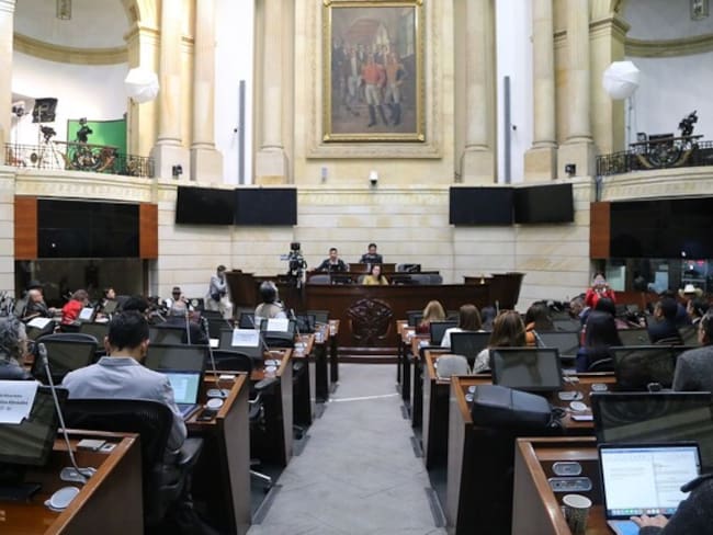 Senado de la República. Foto: Colprensa - Senado