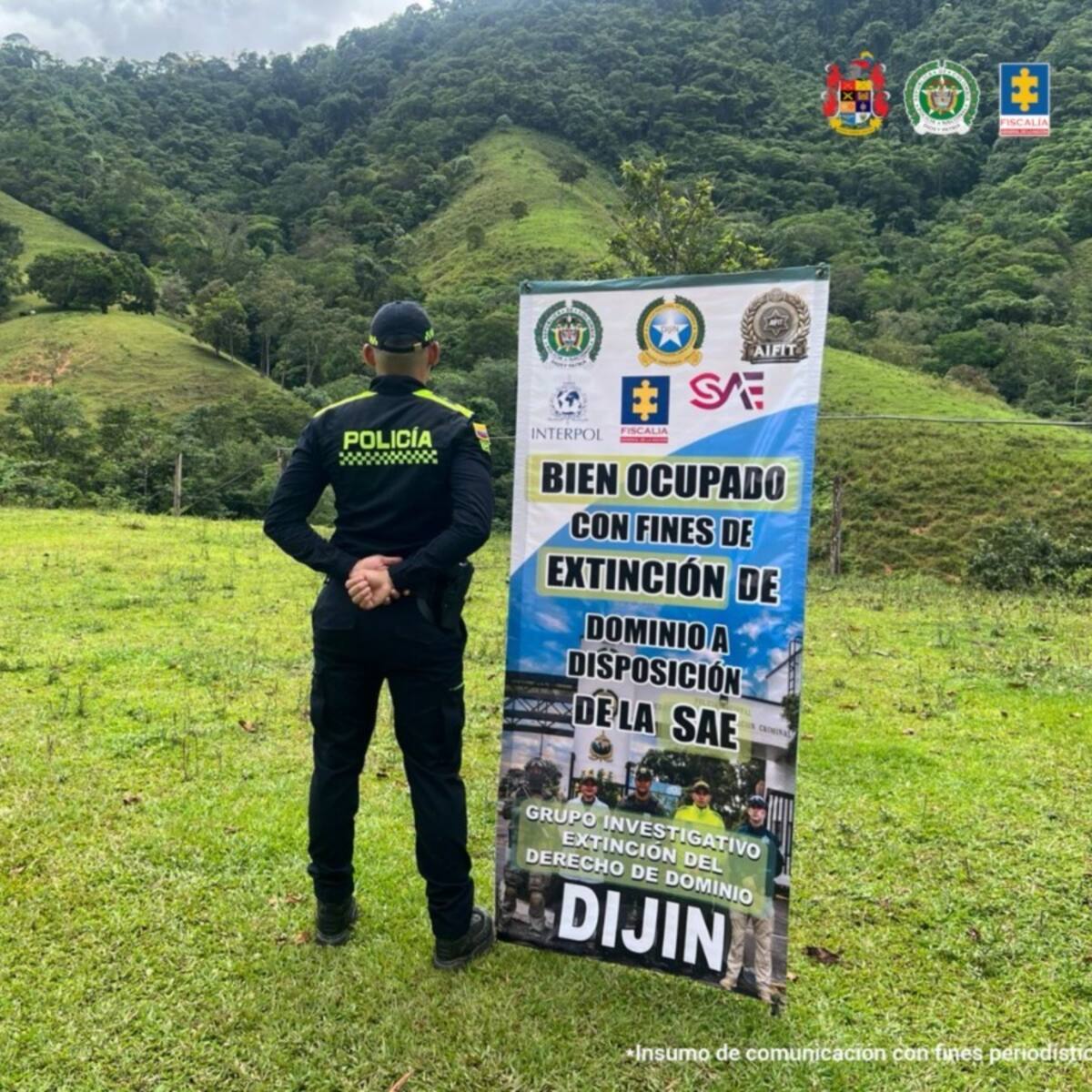 Fiscalía embargó bienes por más de $11.500 millones que serían de las disidencias de Jaime Martínez