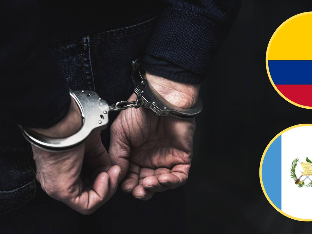 Guatemala capturó a tres supuestos narcos y decomisó paquetes de cocaína provenientes de Colombia