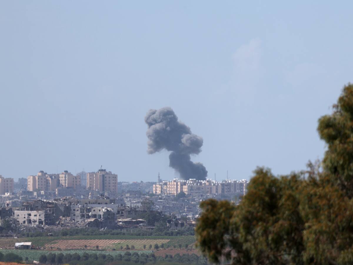 Al menos 200 muertos en un bombardeo israelí en un hospital de Gaza, según Hamás