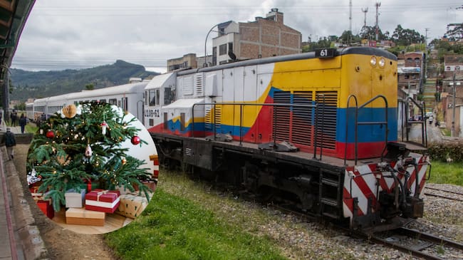 Navidad / Tren de la vida y la esperanza (créditos: Acerías PazdelRío / EDUARDO DEL TORO / GettyImages)