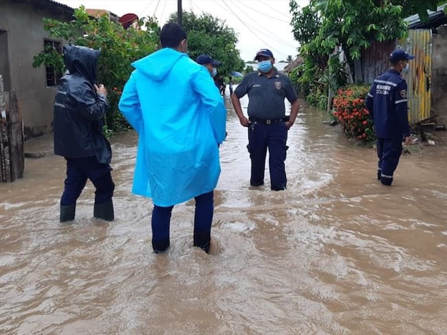 Emergencia en cinco municipios de Córdoba por las fuertes lluvias. Foto: prensa Alcaldía Sahagún