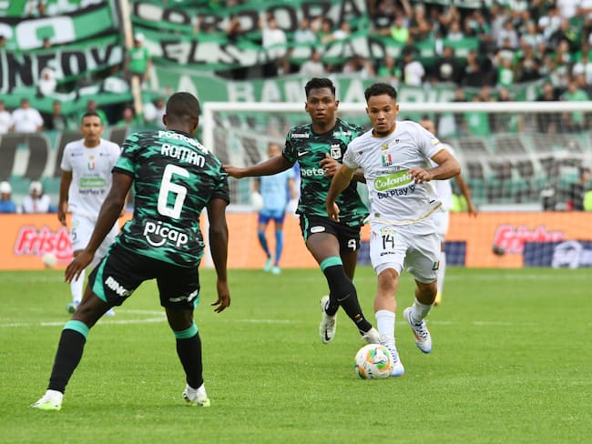 Nacional vs. Once Caldas. Foto: Colprensa.