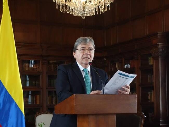 Carlos Holmes Trujillo, canciller. Foto: Cancillería