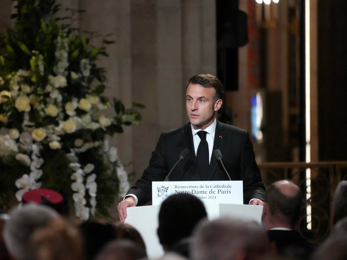 Macron sobre Notre Dame: “hemos descubierto que una Nación puede hacer lo imposible”