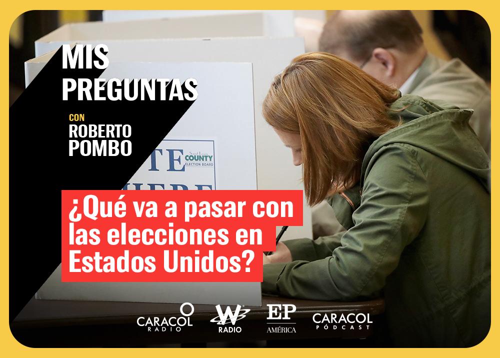 ¿Qué va a pasar con las elecciones en Estados Unidos?. Foto: W Radio.