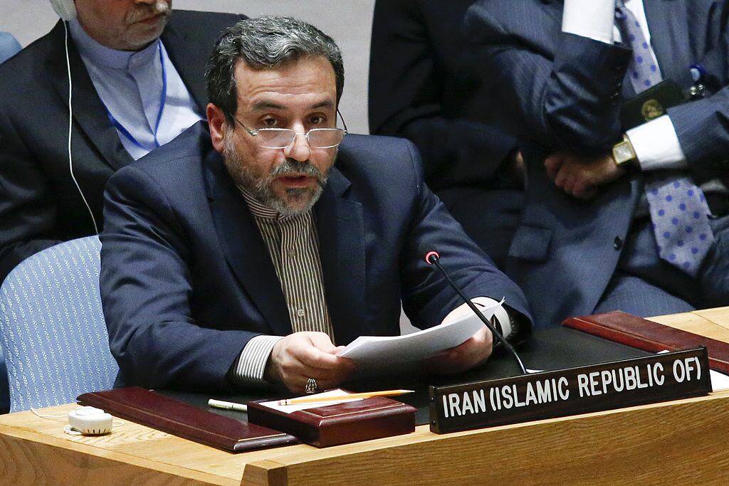 Seyed Abbas Araghchi. I Foto: Eduardo Munoz Alvarez/Getty Images.
